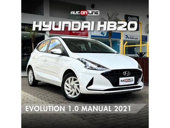 HYUNDAI HB20 1.0 12V FLEX EVOLUTION MANUAL